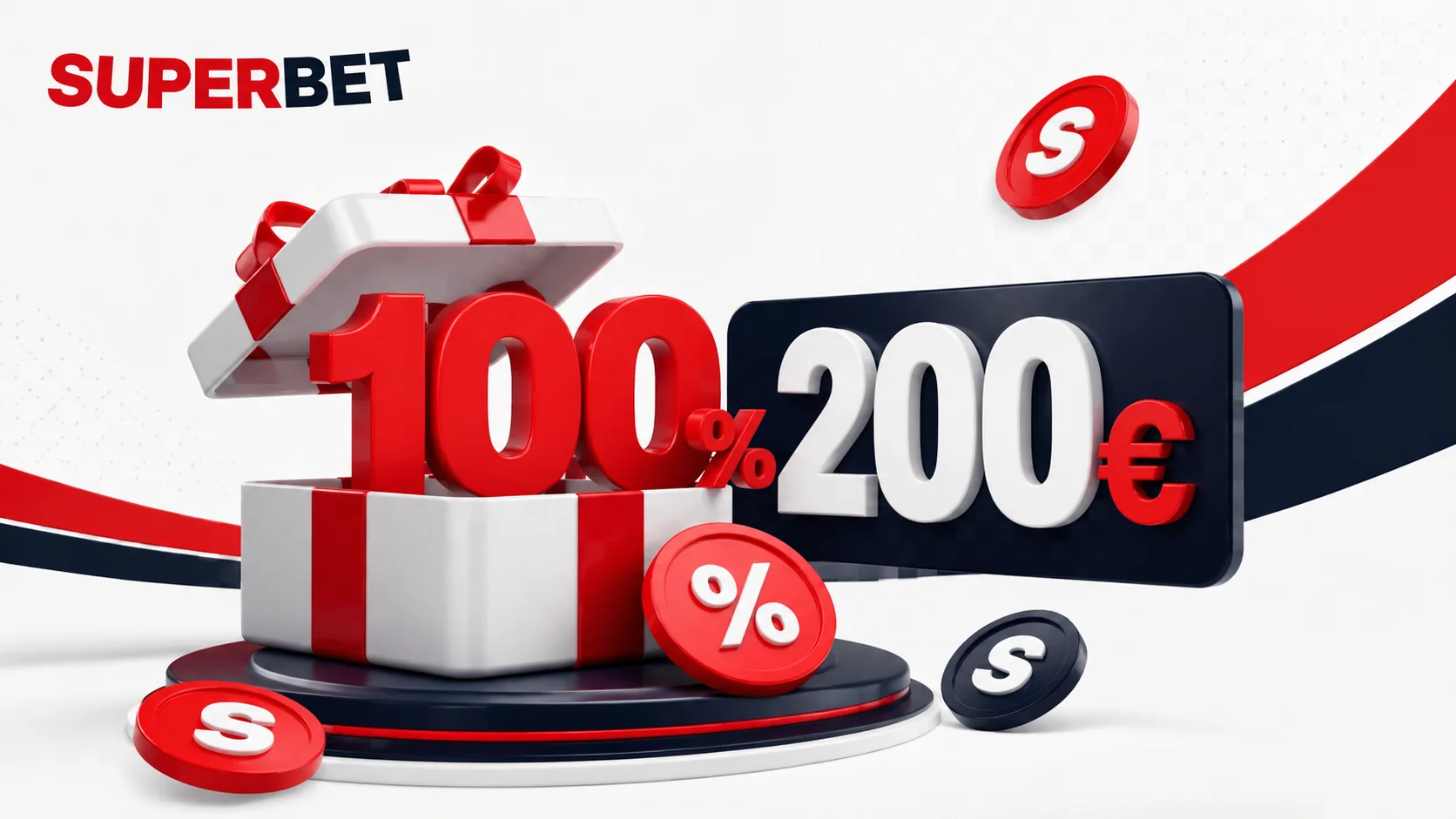 Bono de bienvenida Superbet — 100% hasta 200€ con wagering 5×