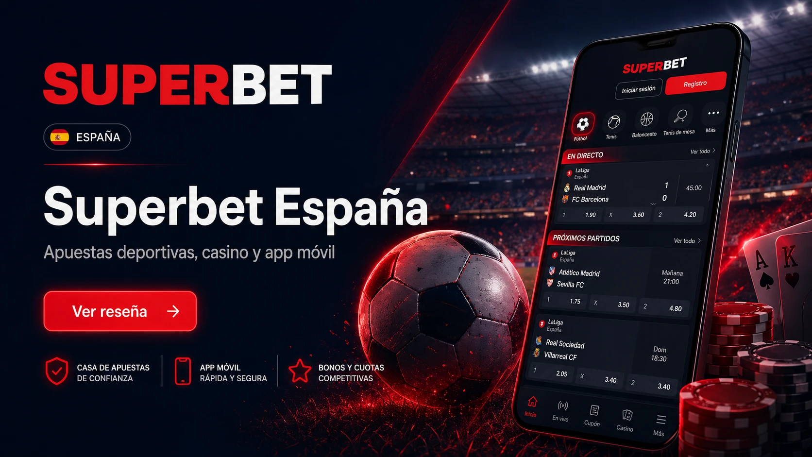 Superbet España 2026 — review experta con bono de bienvenida 200€